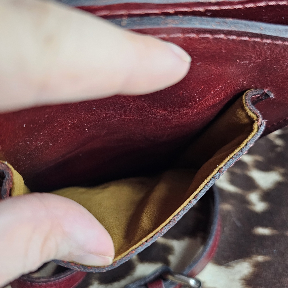 Patricia Nash Cascina Leather Crossbody Bag - Picture 9 of 11